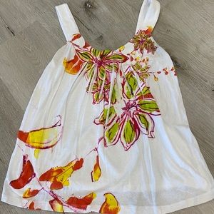 Express floral tank top